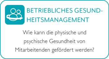 Forum Betriebliches Gesundheitsmanagement