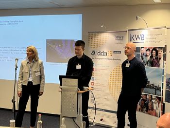 Susanne Sabisch-Schellhas, Dr. Nils Roemer, Dr. Tobias Vlcek im Gespräch