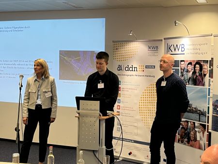 Susanne Sabisch-Schellhas, Dr. Nils Roemer, Dr. Tobias Vlcek im Gespräch