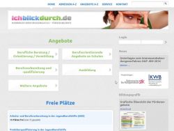 Screenshot der Website www.ichblickdurch.de