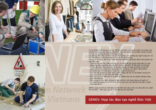 Genev-Flyer auf Vietnamesisch